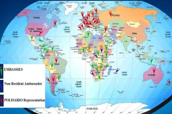 List of Countries that recognized the Sahrawi Republic